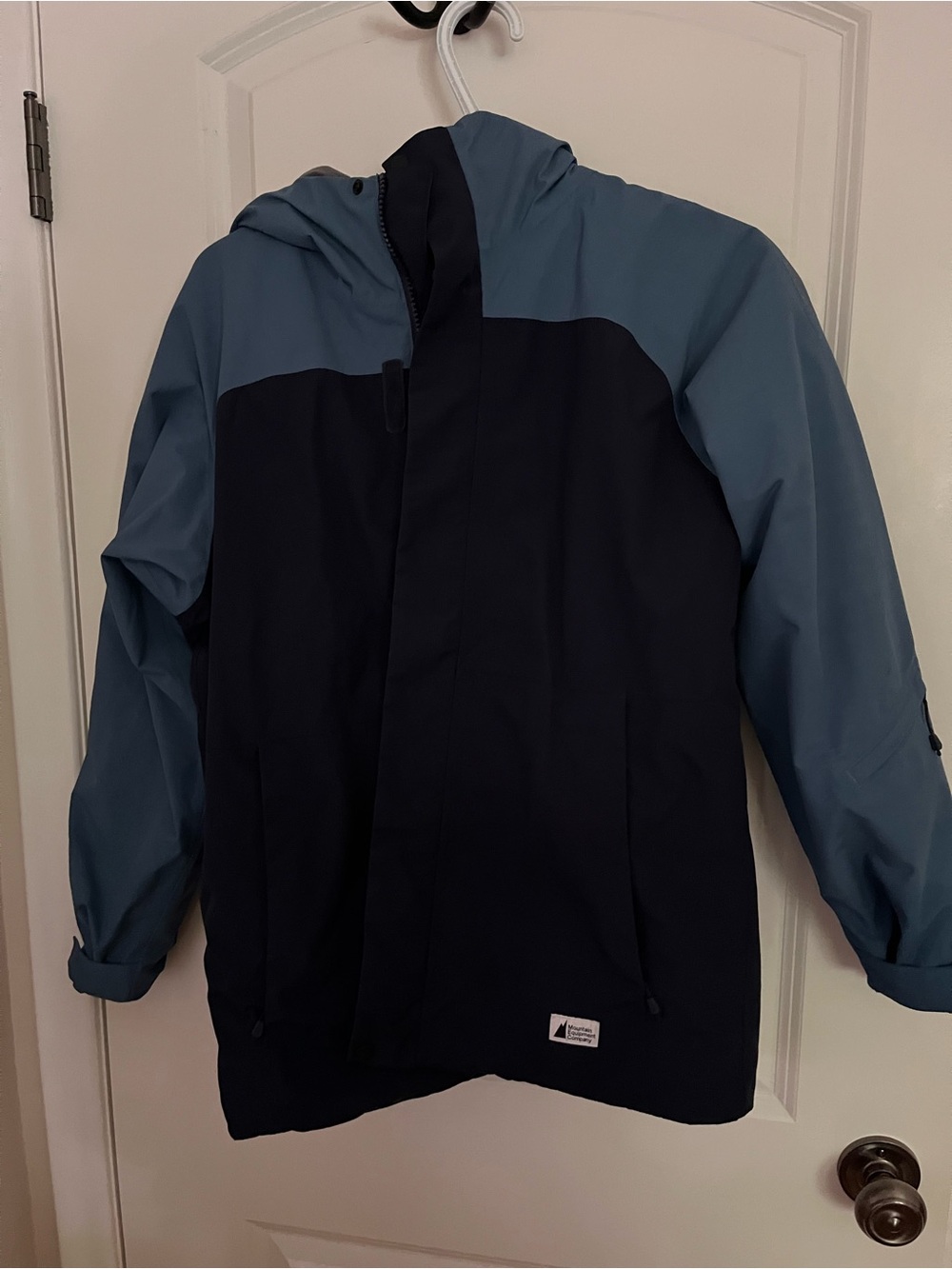 MEC Two-Tone Blue Kids' Hooded Jacket